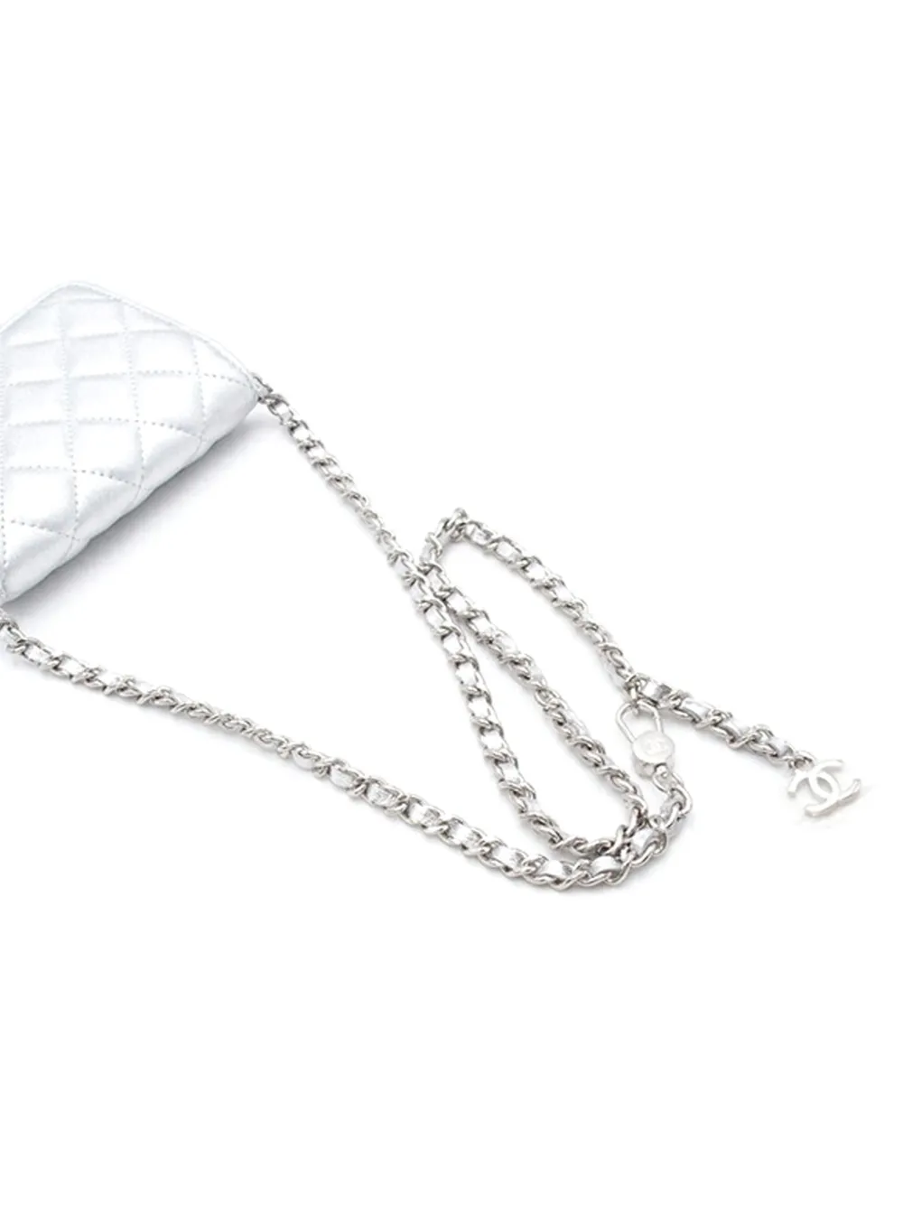 CHANEL Pre-Owned 2021-2025 Metallic Lambskin Crystal Star Chain belt bag | Pre-Owned | Image 2