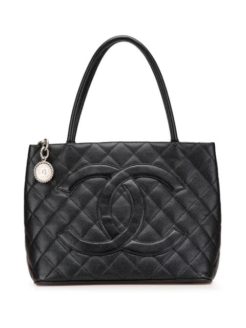 CHANEL Pre-Owned 2000-2002 Caviar Medallion tote bag