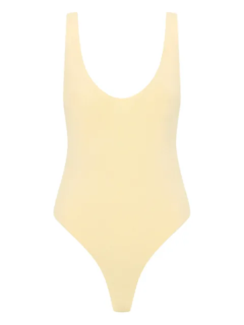 Rebecca Vallance Arial ribbed scoop-neck bodysuit