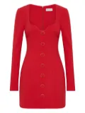 Rebecca Vallance Cameron button-front mini dress - Red