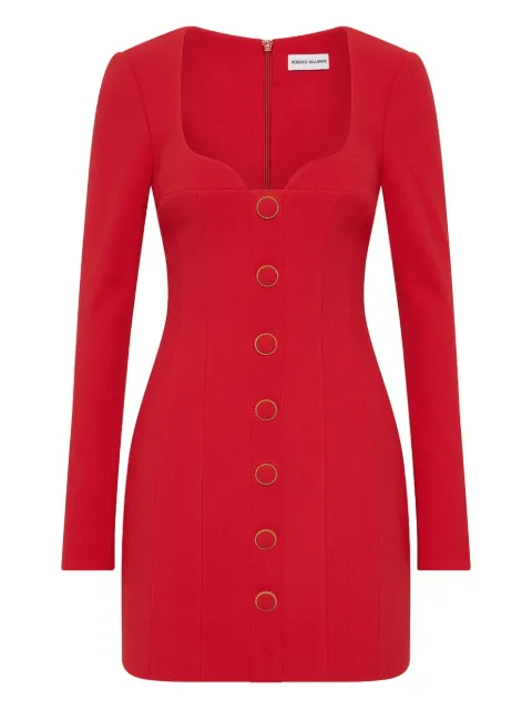 Rebecca Vallance Cameron button-front mini dress