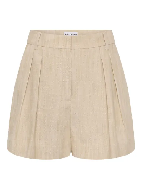 Rebecca Vallance pleated-design shorts