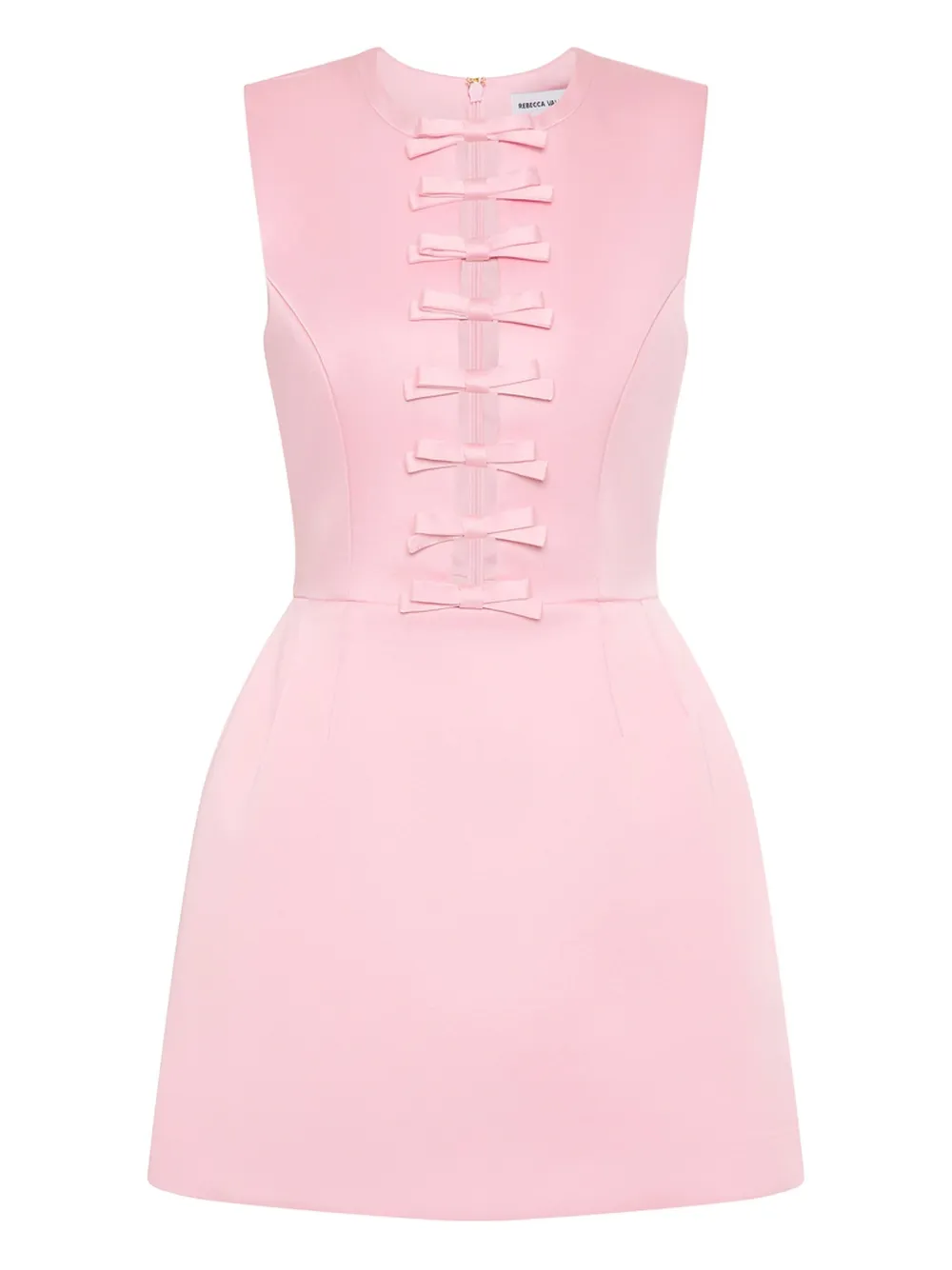 Aymee bow-detail mini dress