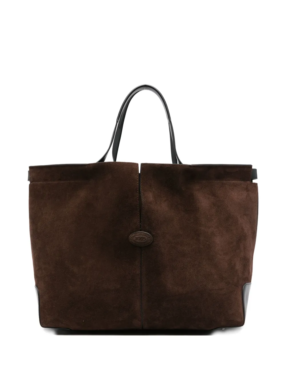 Tod's Di Bag Folio leren shopper Bruin