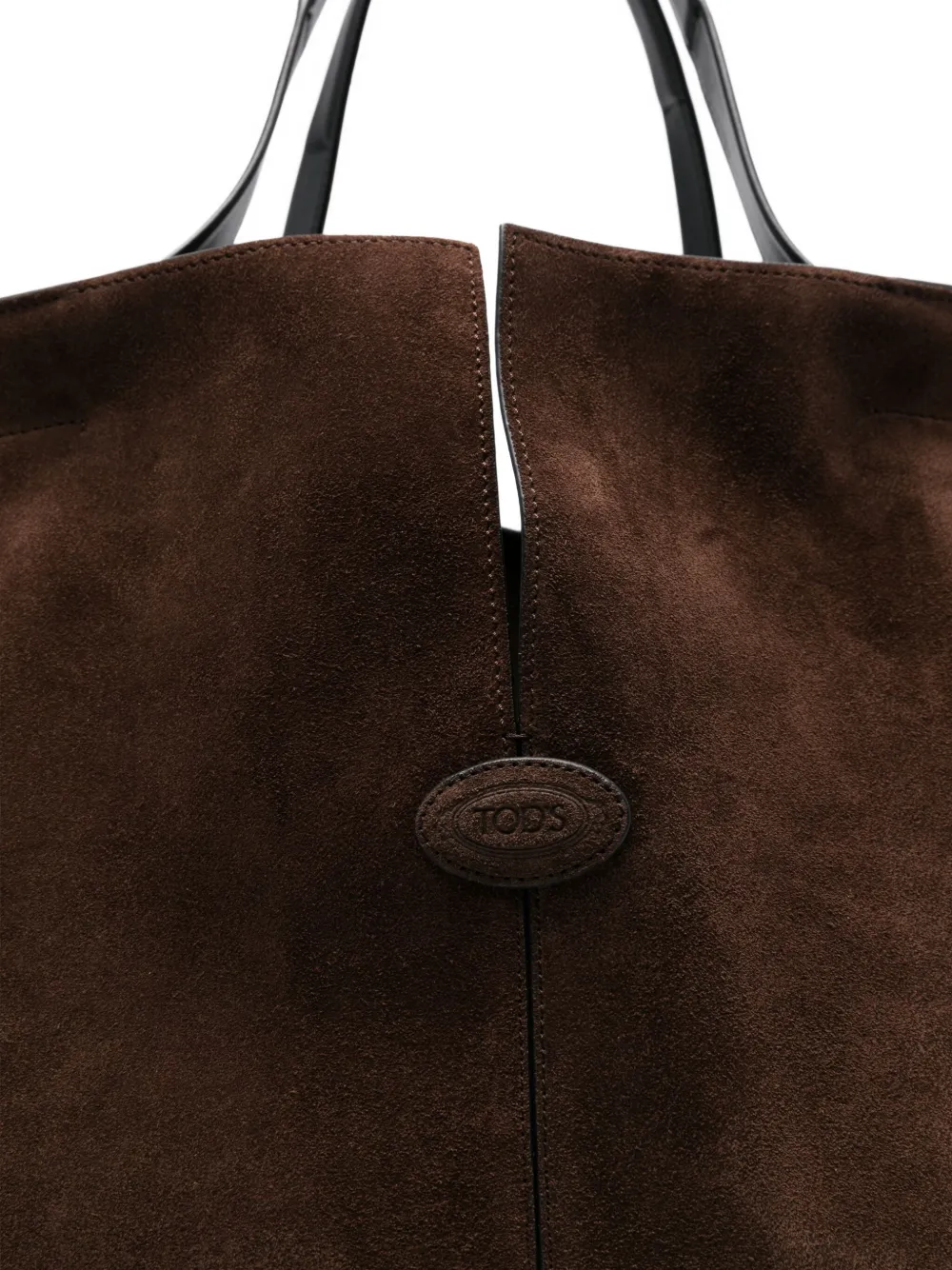 Tod's Di Bag Folio leren shopper Bruin