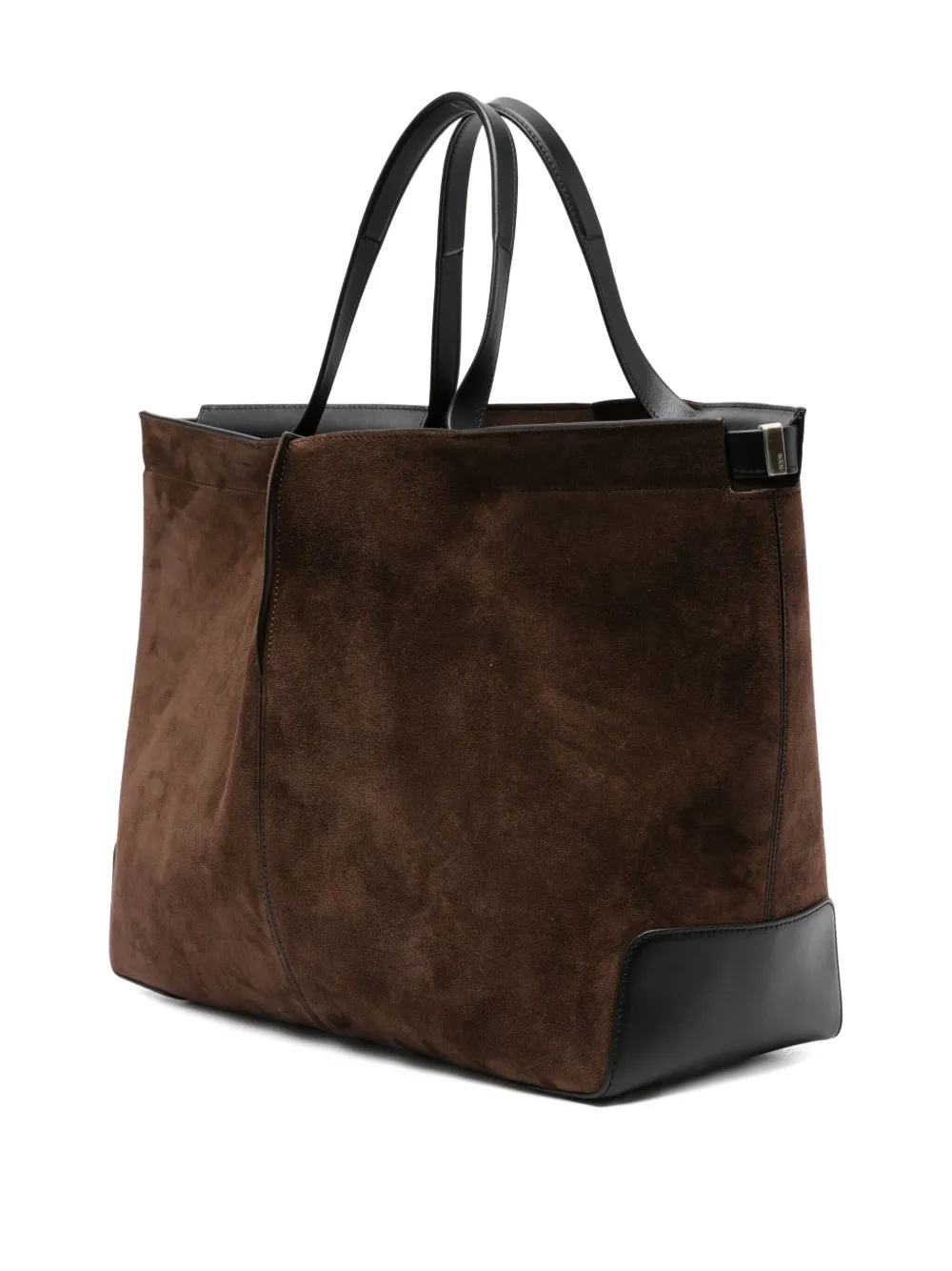 Tod's Di Bag Folio leren shopper Bruin