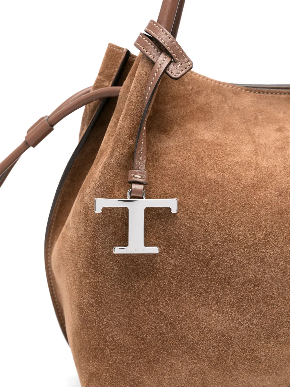 Tod's Suède shopper Bruin