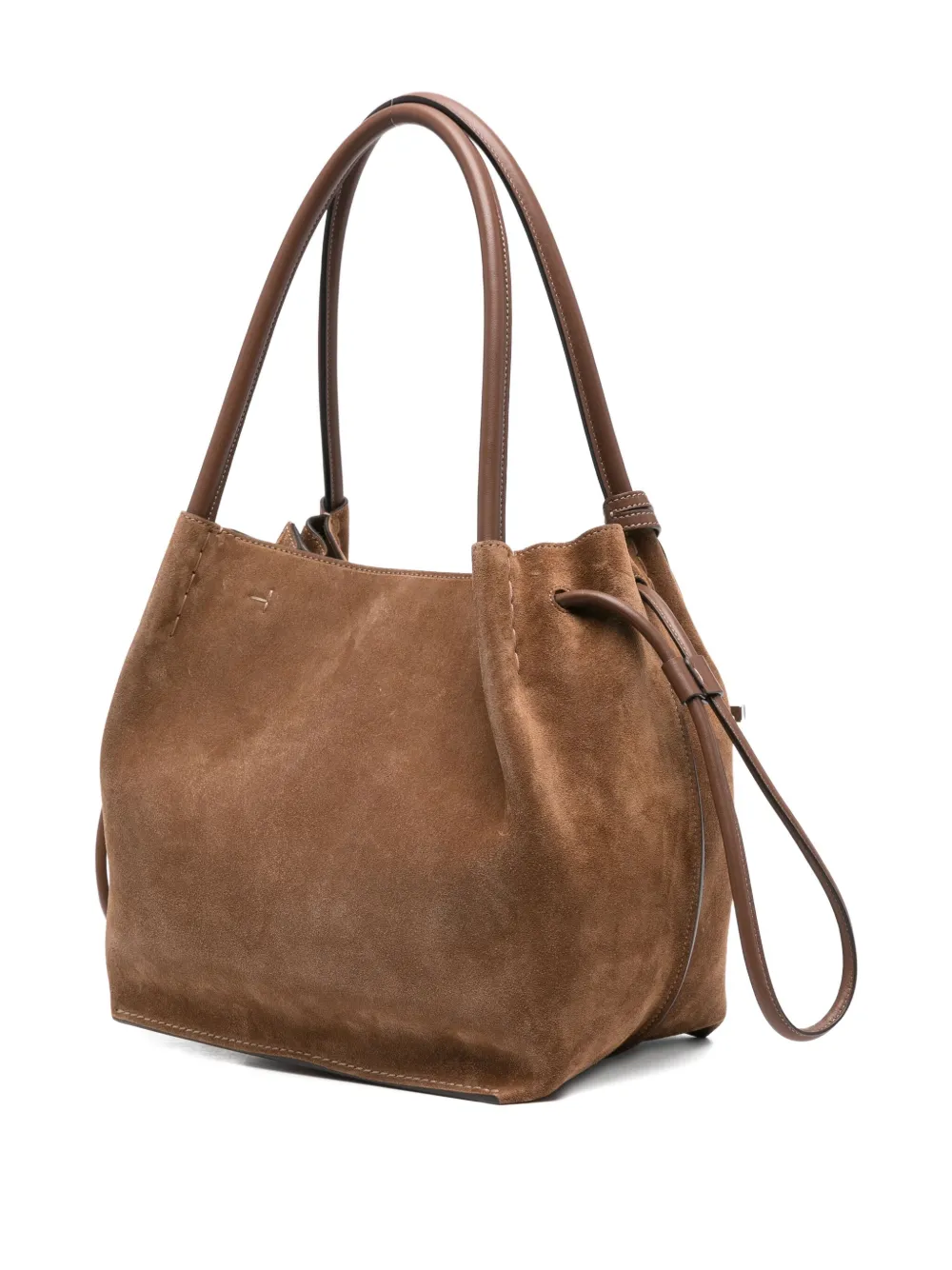 Tod's Suède shopper Bruin