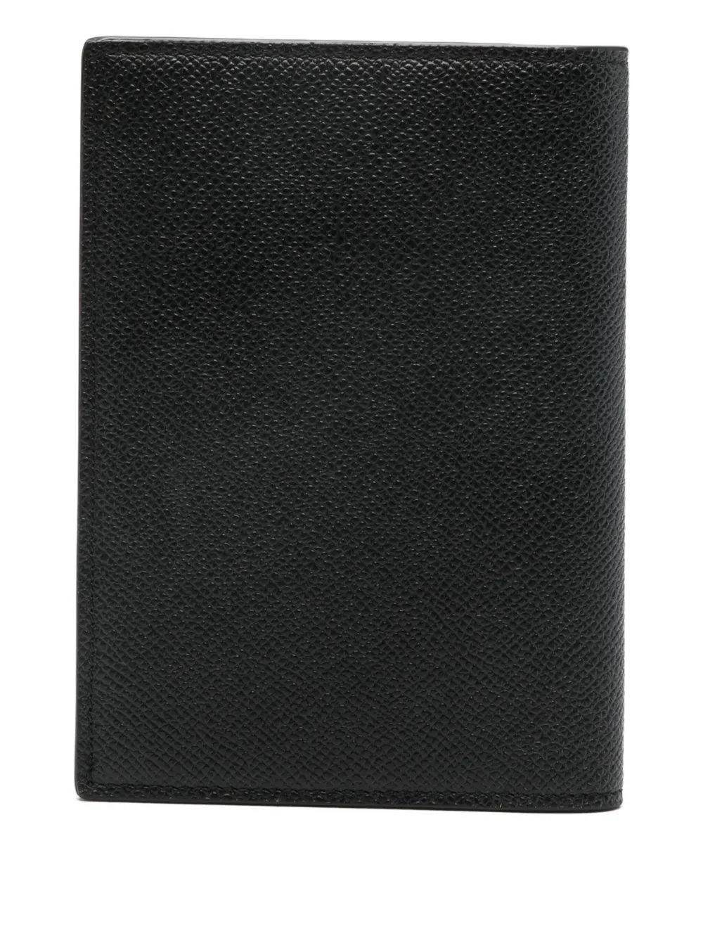 TOM FORD logo-plaque leather cardholder Zwart