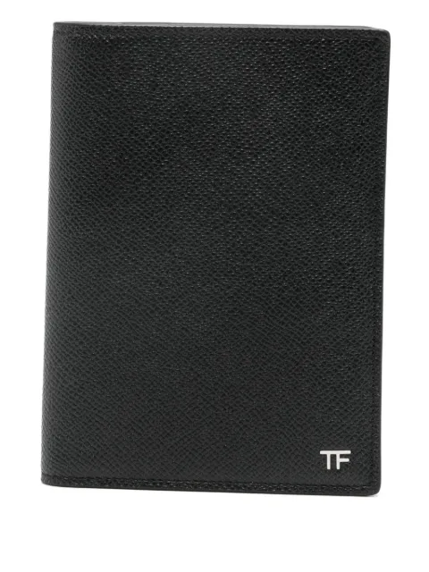 TOM FORD tarjetero con placa del logo