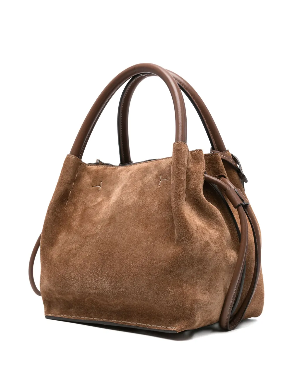 Tod's Suède shopper Bruin
