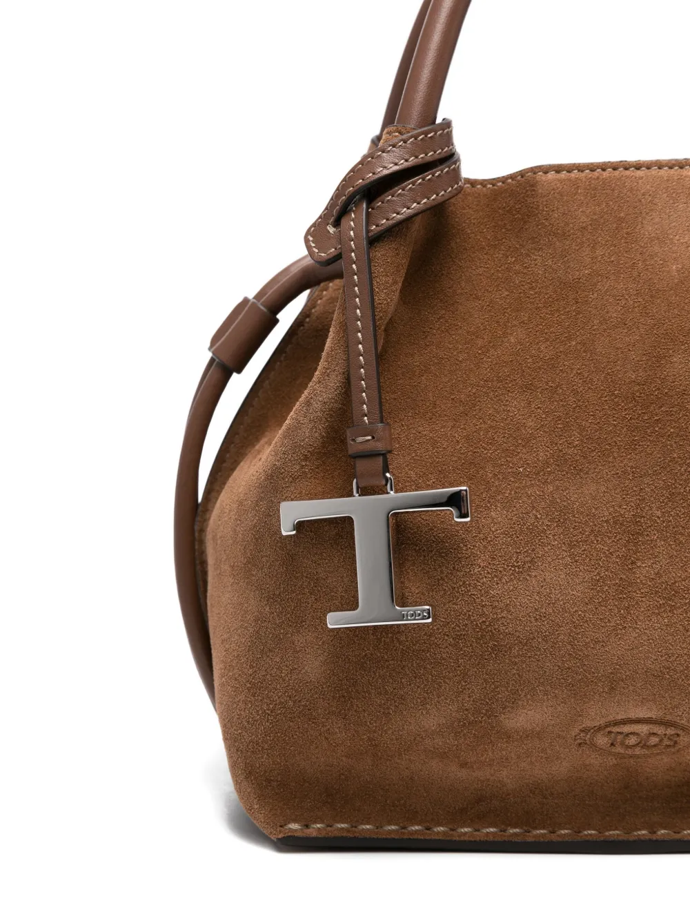 Tod's Suède shopper Bruin