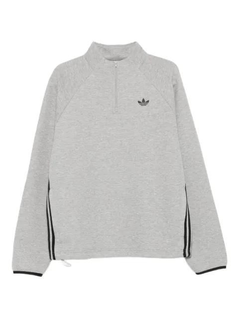 adidas Spacer Drill half-zip side-stripe sweatshirt