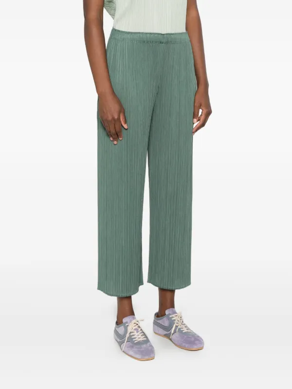 PLEATS PLEASE ストレートパンツ Pleats Please Issey Miyake