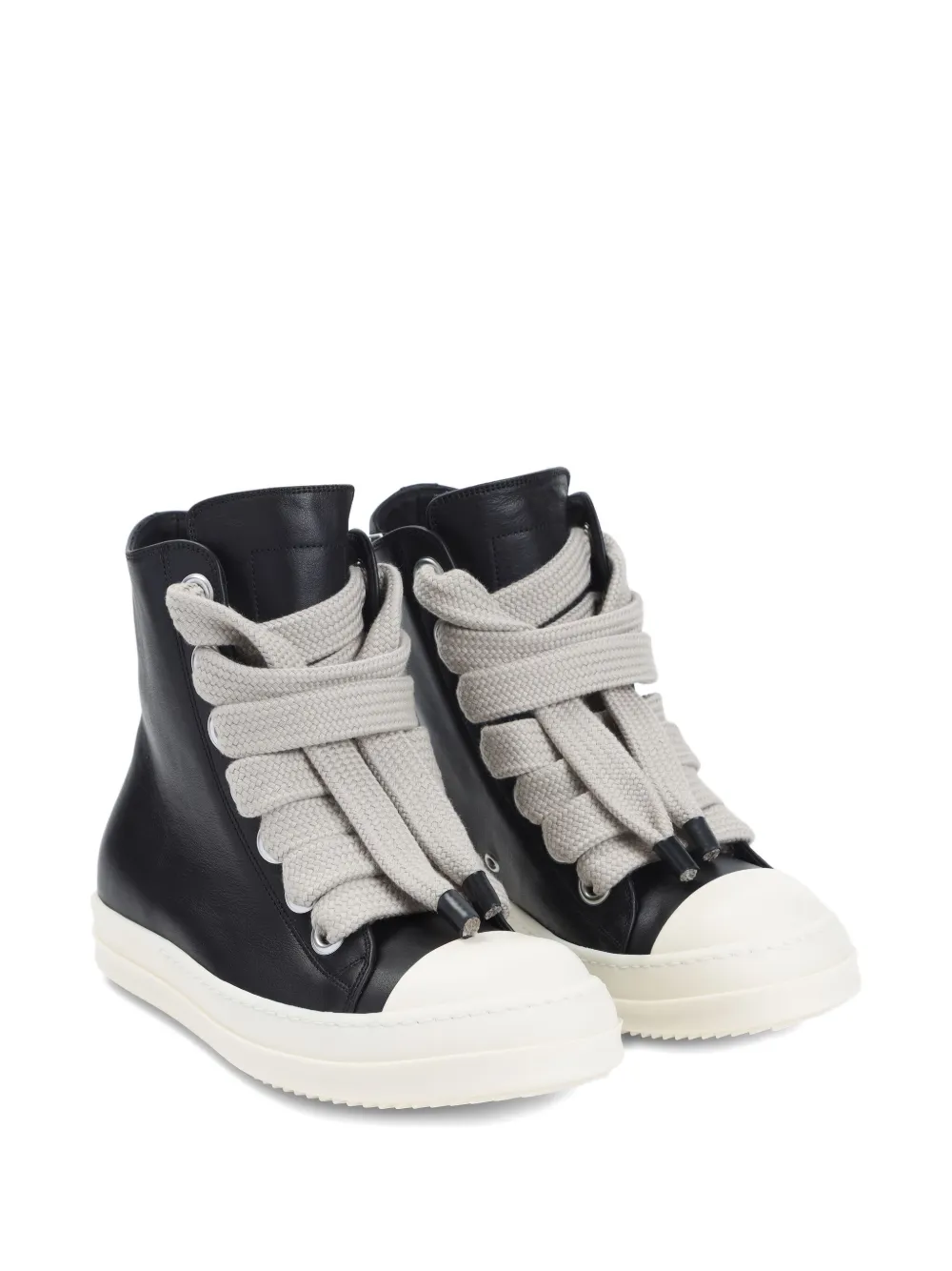 Rick Owens Jumbolace leather high-top sneakers | Hi-Tops | Image 2