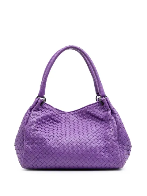 Bottega Veneta Pre-Owned شنطة عملية 'باراشوت' جلد لين بتصميم إنترشياتو 2012-2024