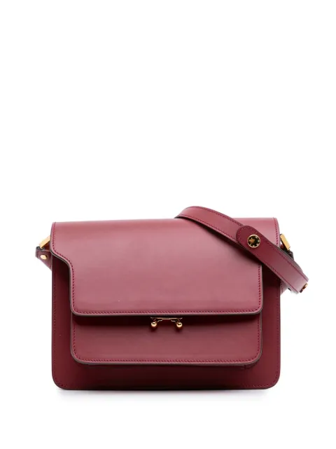 Marni Pre-Owned bolsa crossbody Medium Leather Trunk 2015-2025