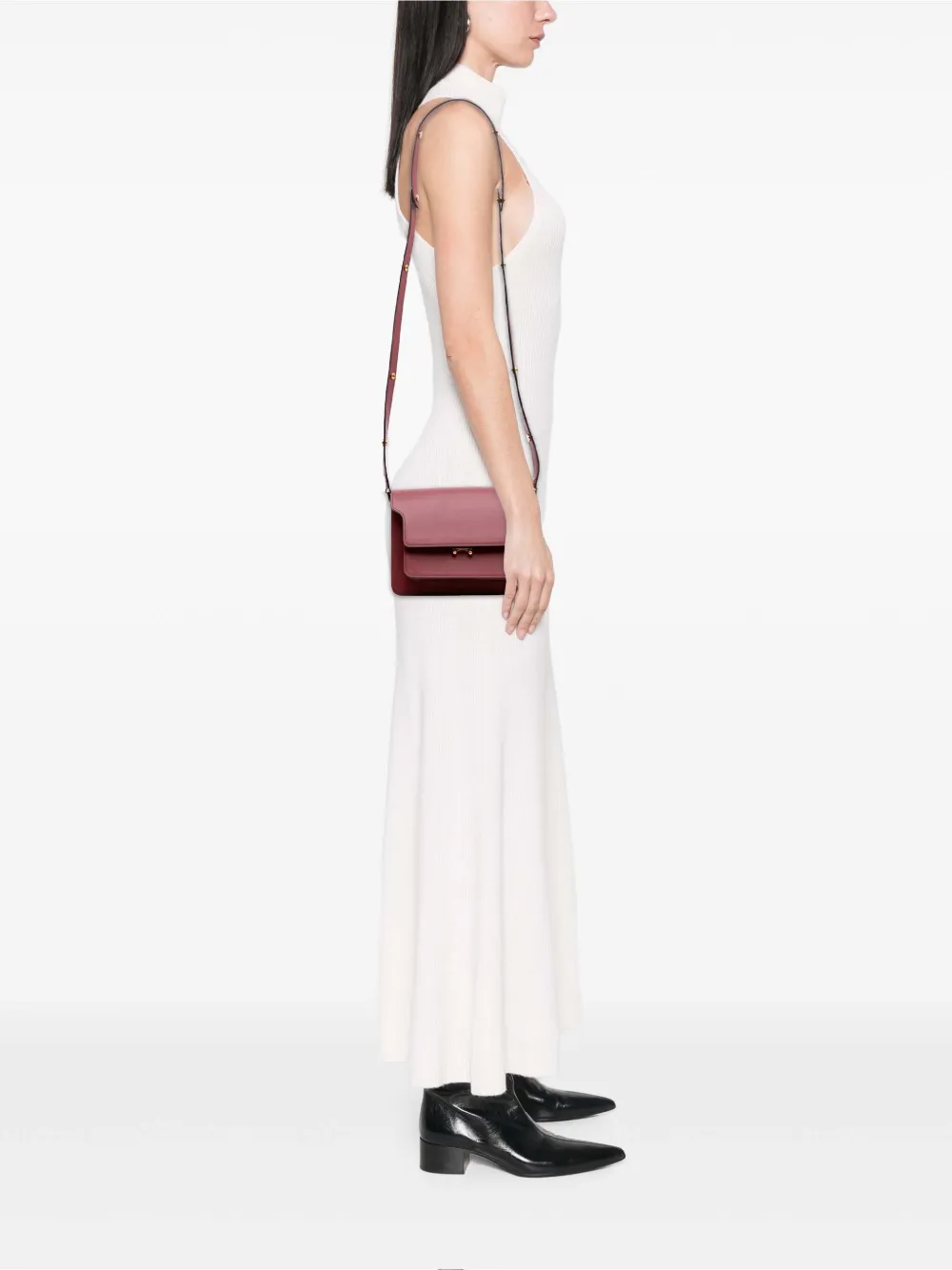 Marni Pre-Owned 2015-2025 Medium Leather Trunk crossbody bag | Pre-Owned | Image 2