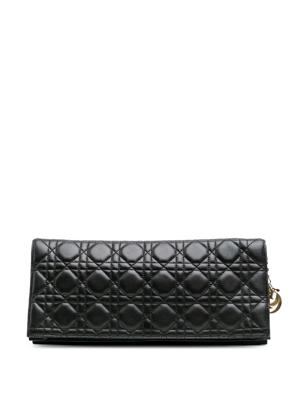 Christian Dior Pre-Owned 2008 Large Lambskin Cannage Lady Dior Christian Dior Pre-Owned 2008 Large Lambskin Cannage Lady Dior