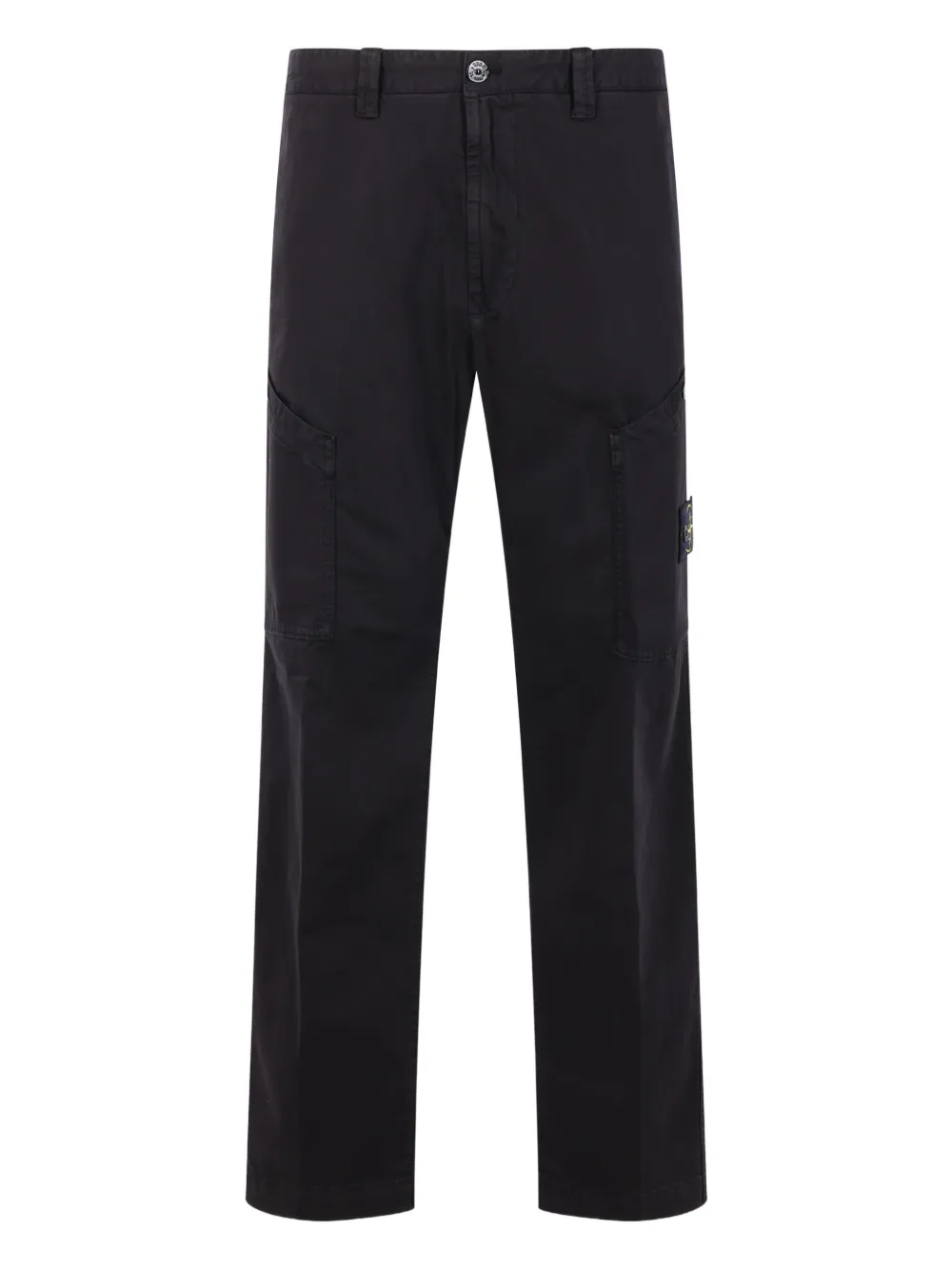 Stone Island logo-detail trousers | Black | Image 1