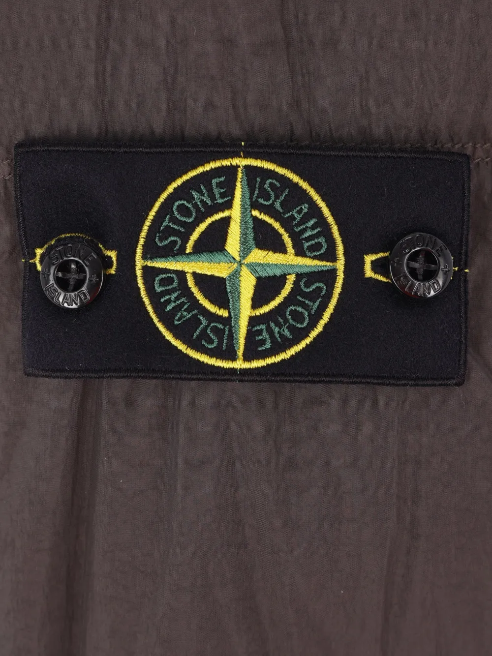 Stone Island Compass-badge padded jacket Bruin