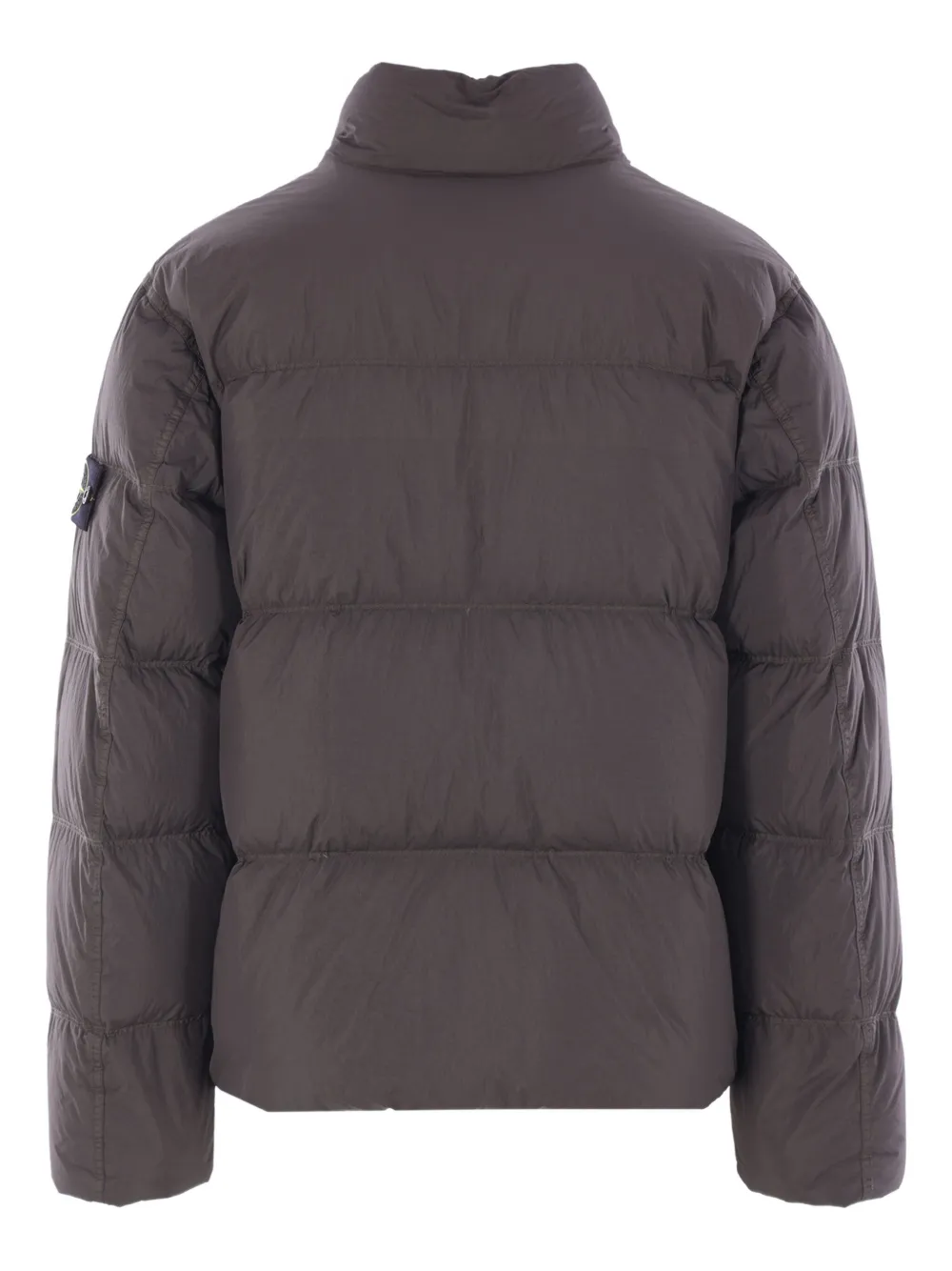 Stone Island Compass-badge padded jacket Bruin