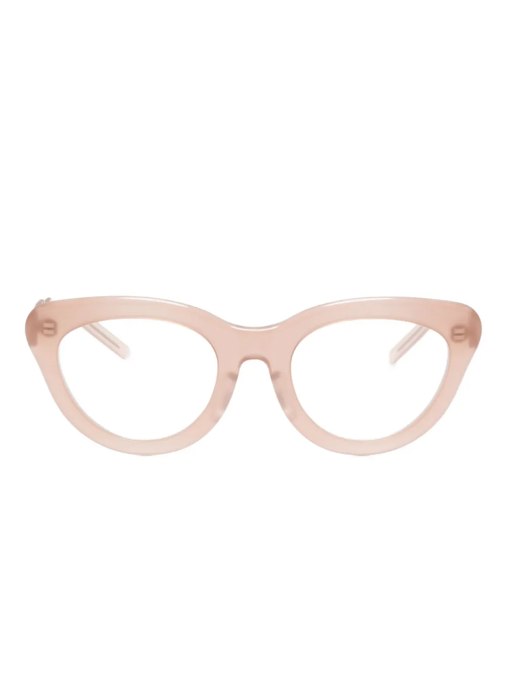 Megane and Me cat-eye glasses - ニュートラル Megane and Me cat-eye glasses - ニュートラル