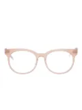 Megane and Me round-frame glasses - Pink