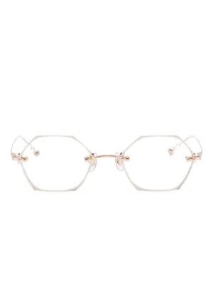Megane And Me Carrie Glasses | White | FARFETCH RO