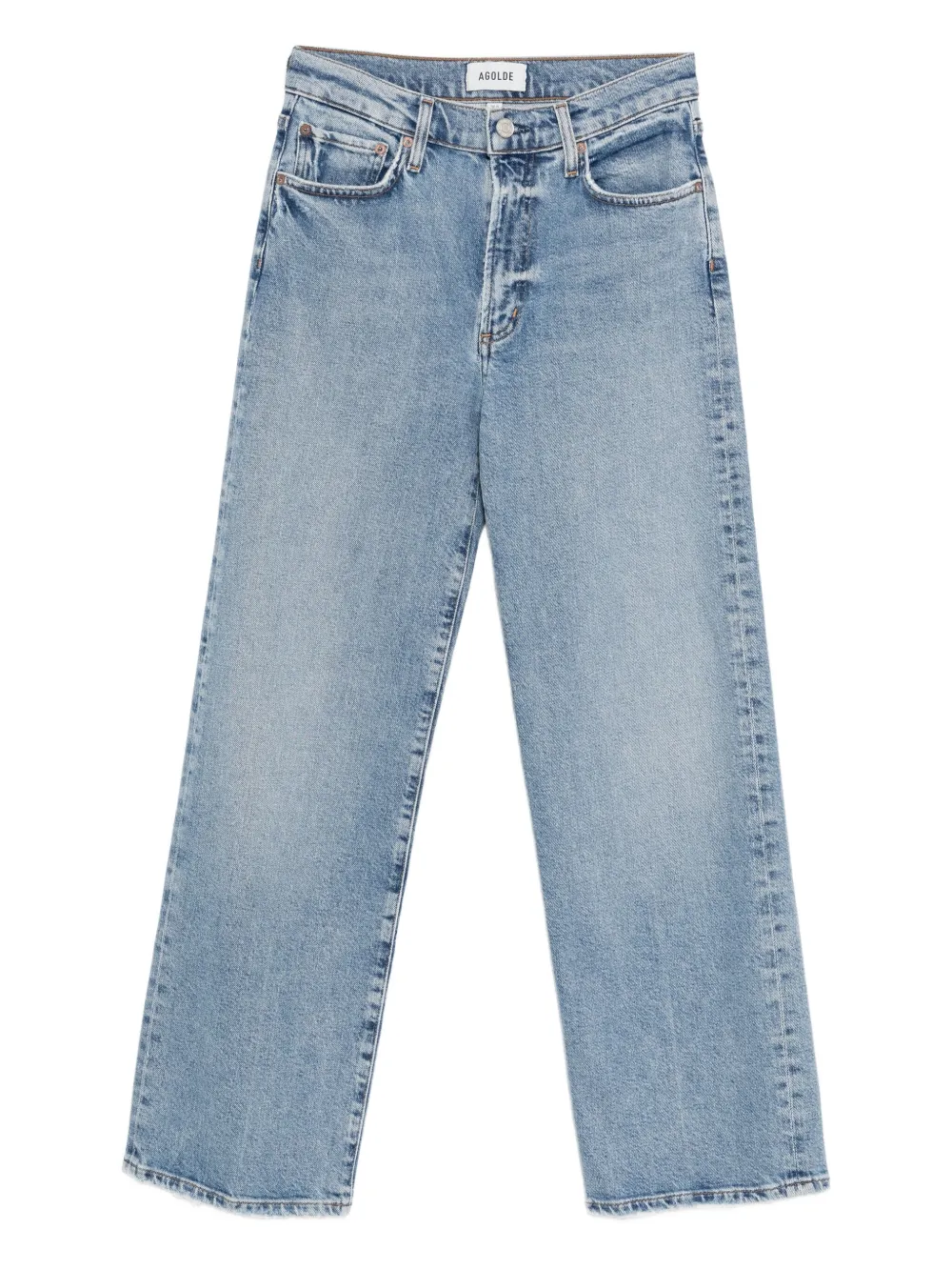 AGOLDE Petite Harper jeans Blauw