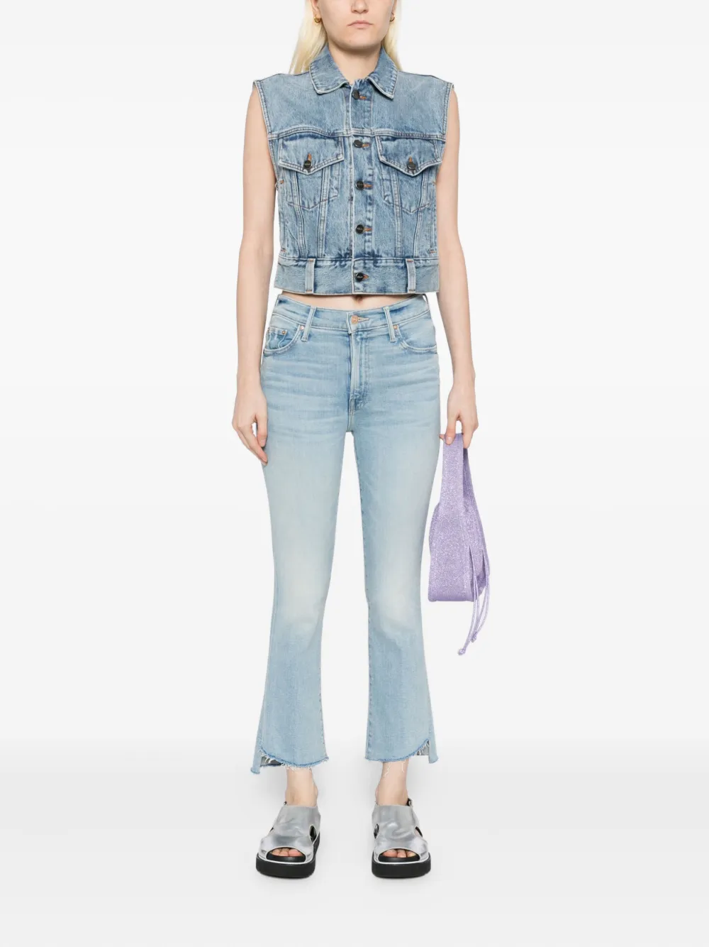 MOTHER The Insider jeans Blauw