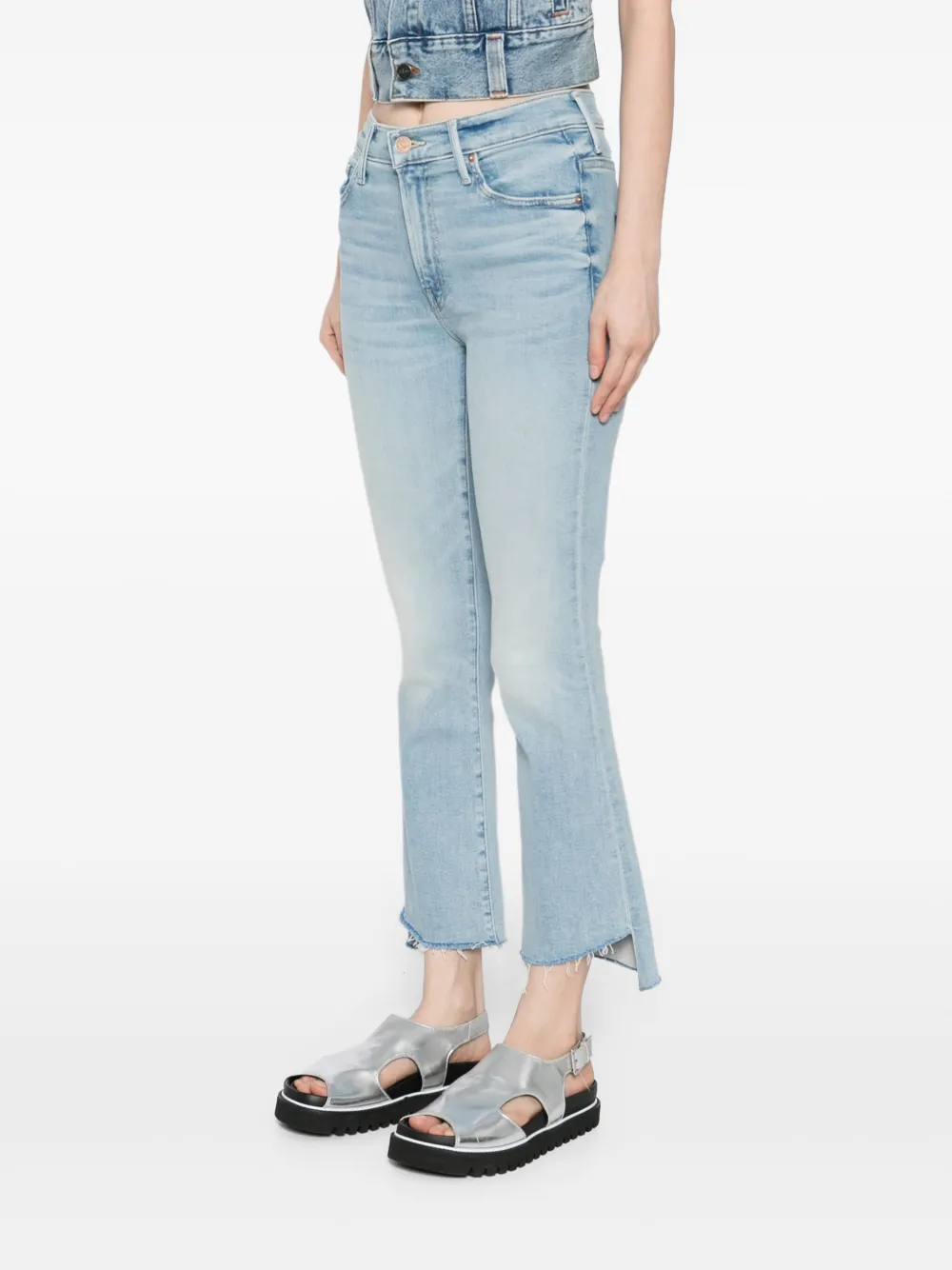 MOTHER The Insider jeans Blauw
