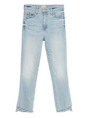 デニム・ジーパン MOTHER Stretch cotton jeans Blu SUMMER SALE】MOTHER(マザー)1686-625 THE MID RISE DAZZLER