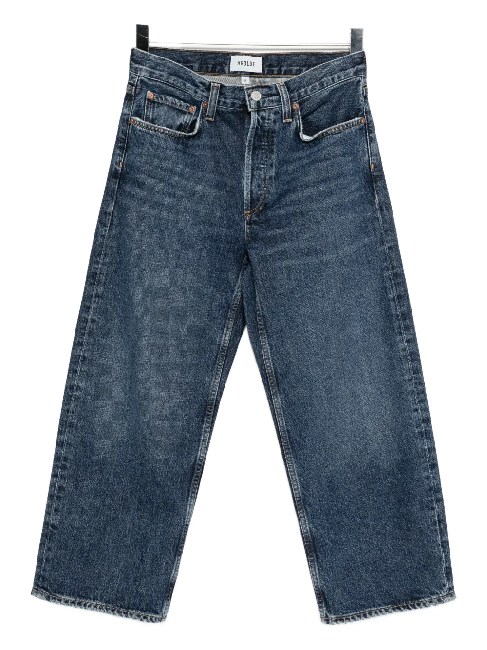 AGOLDE Arc cotton jeans - Blu