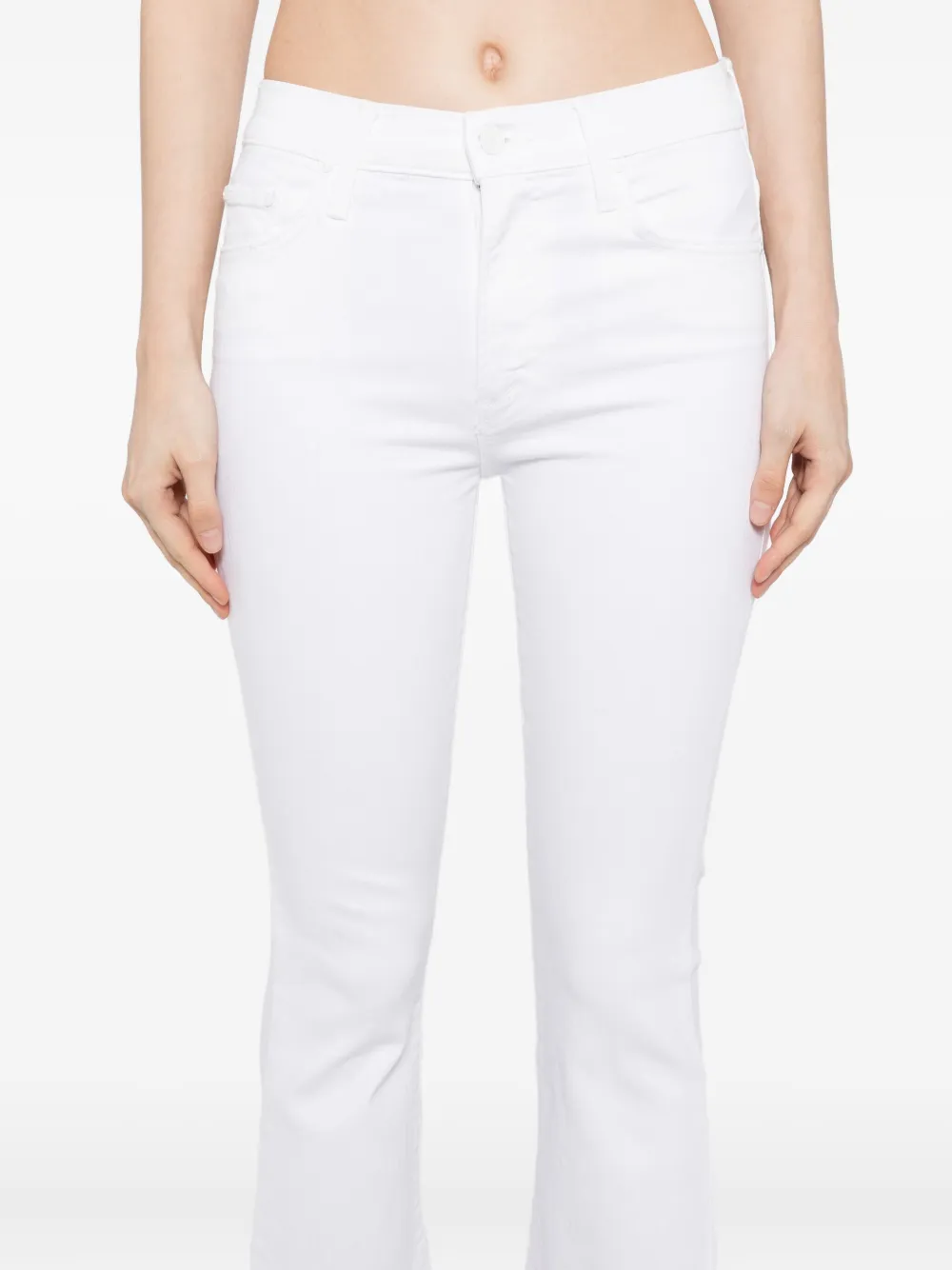 MOTHER Lil' Insider jeans Wit