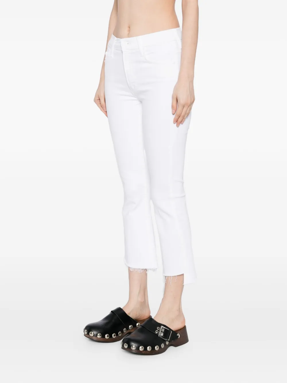 MOTHER Lil' Insider jeans Wit