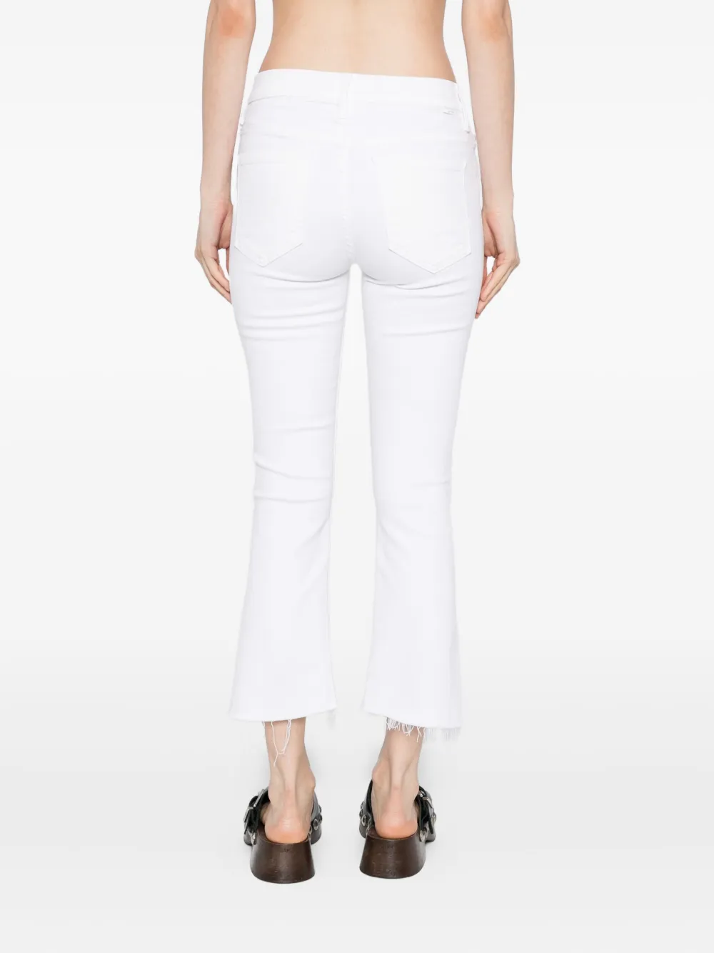 MOTHER Lil' Insider jeans Wit
