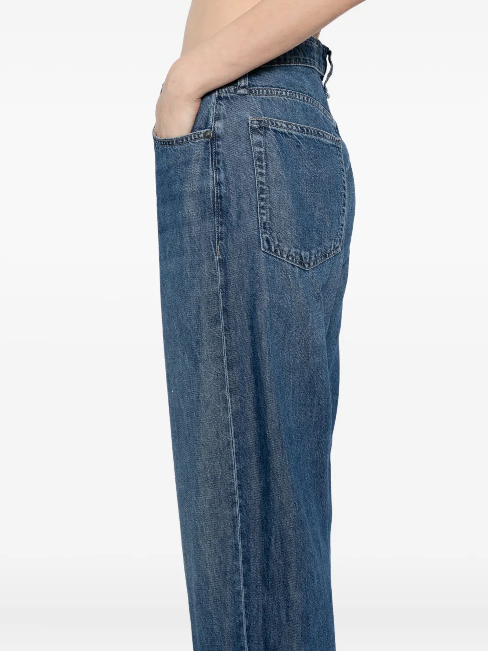 rag & bone Featherweight Logan jeans Blauw