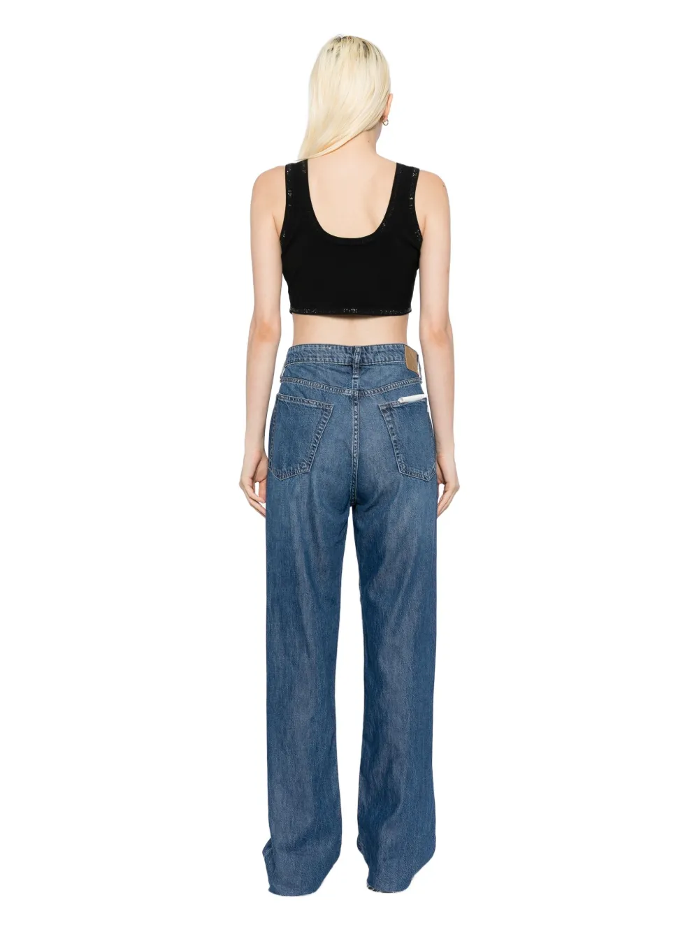rag & bone Featherweight Logan jeans Blauw