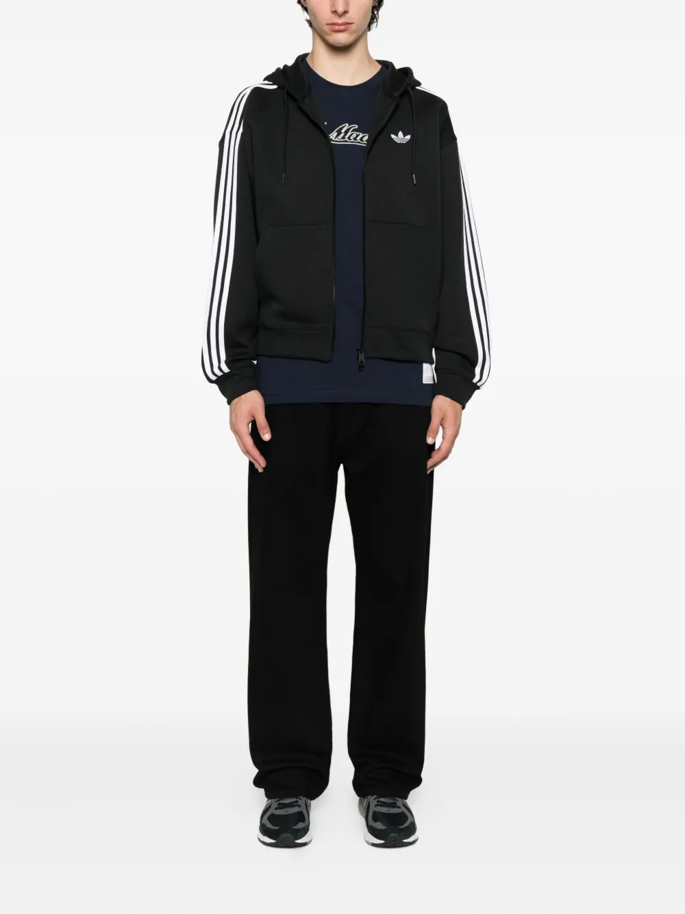 adidas Sapcer zip-up hooded jacket | Sport Jackets & Windbreakers | Image 2