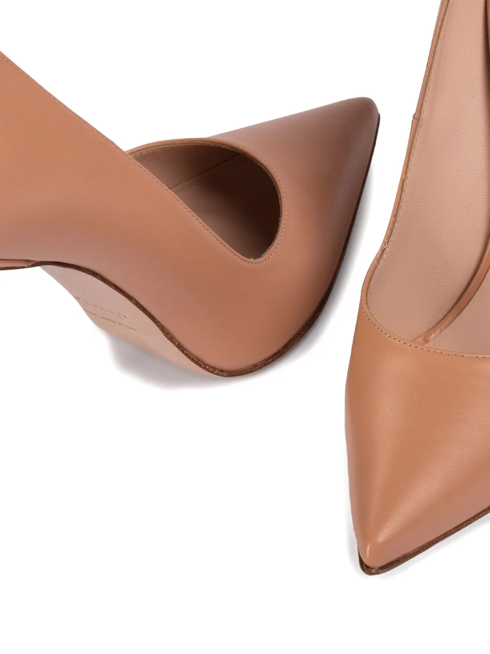 Le Silla 100mm Eva pointed-toe pumps Neutrals