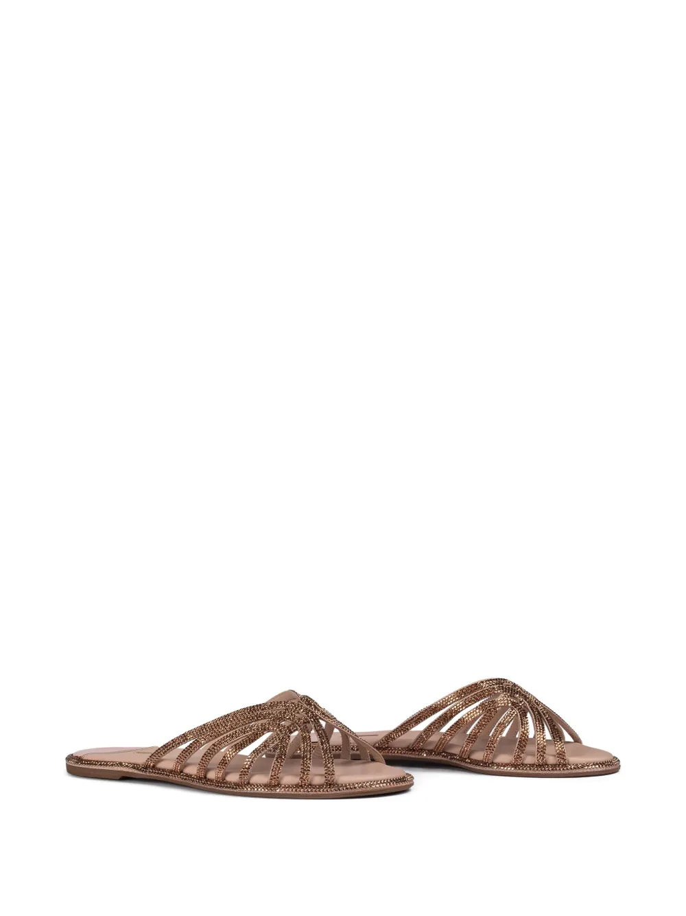 Le Silla Divina crystal-embellished sandals | Flat Sandals | Image 2