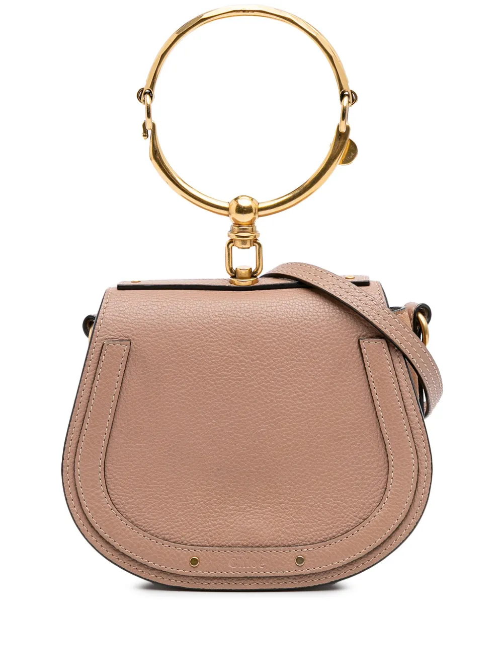 Pre-owned Chloé 2017 Small Leather Nile Bracelet Satchel