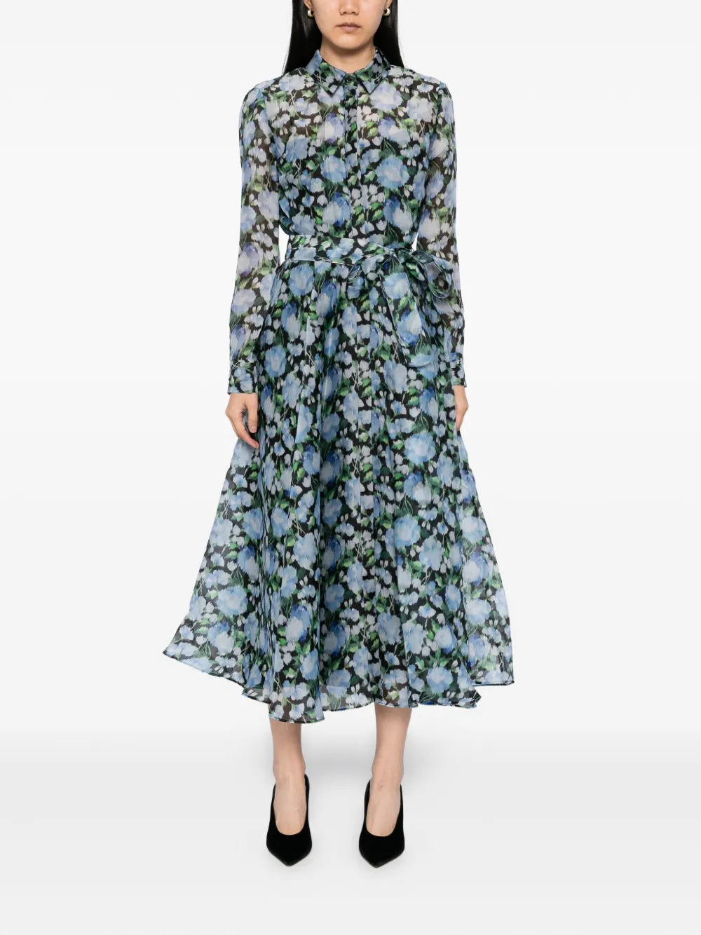 Carolina Herrera peony-print dress | Day Dresses | Image 2