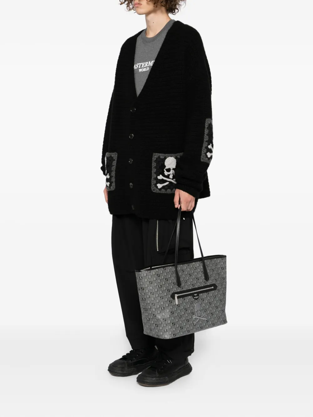 Mastermind Japan Moreau X Mastermind Tote Bag In Black
