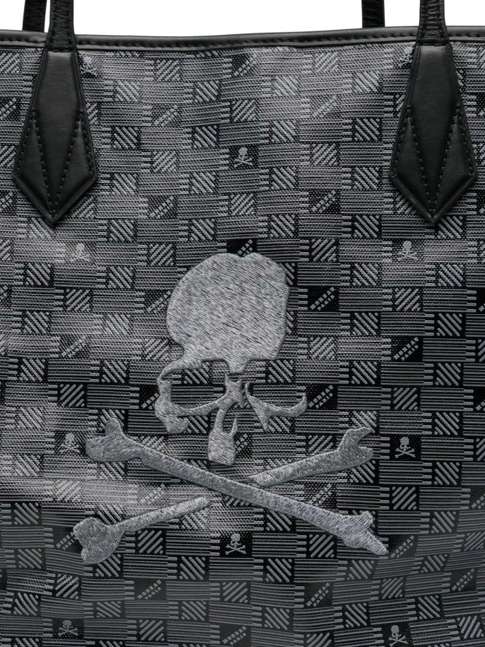 Mastermind Japan X Moreau Extra Large Saint Tropez Tote Bag In Black