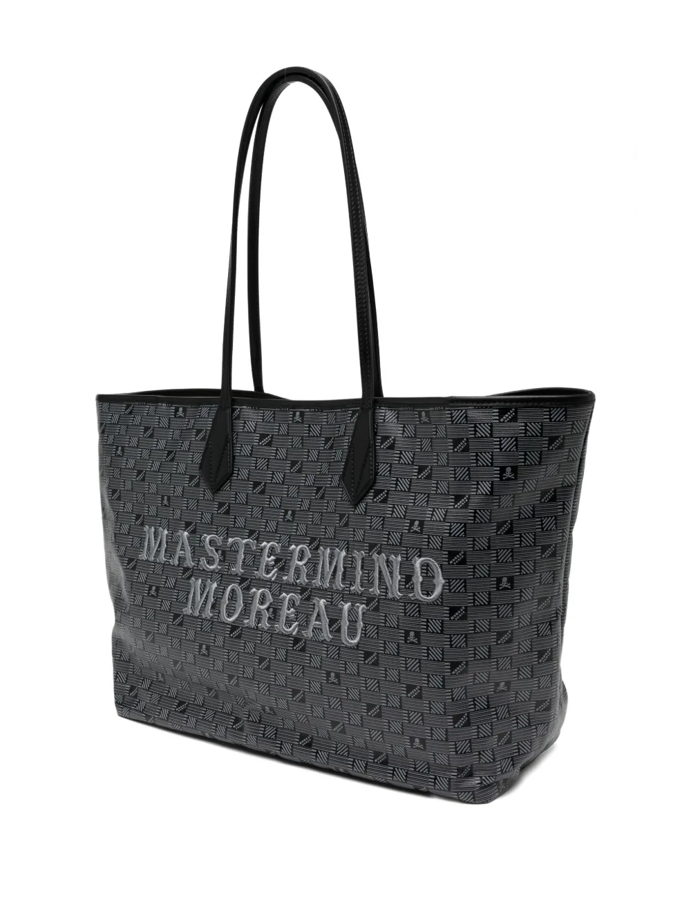 Mastermind Japan X Moreau Extra Large Saint Tropez Tote Bag In Black