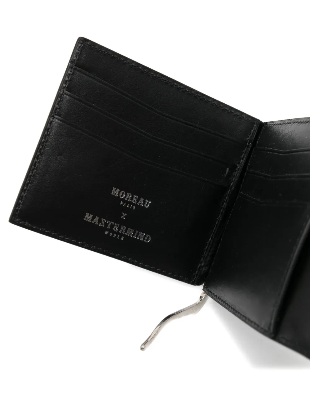 Mastermind Japan X Moreau Clip Wallet In Black