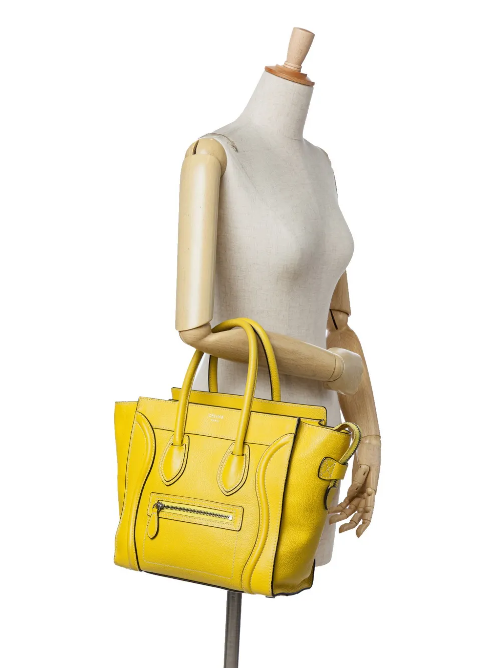 Céline Pre-Owned 2013 Micro Drummed Calfskin Luggage tote bag | Pre-Owned | Image 2