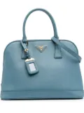 Prada Pre-Owned 2010-2024 Medium Saffiano Lux Open Promenade satchel - Blue